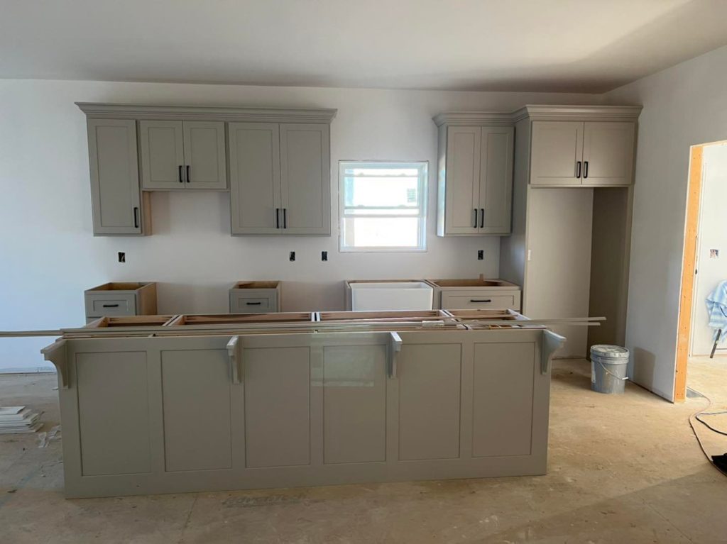 custom cabinets Cadillac MI