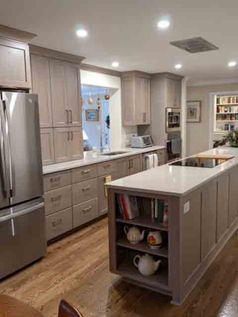 Cadillac kitchen remodel cabinets