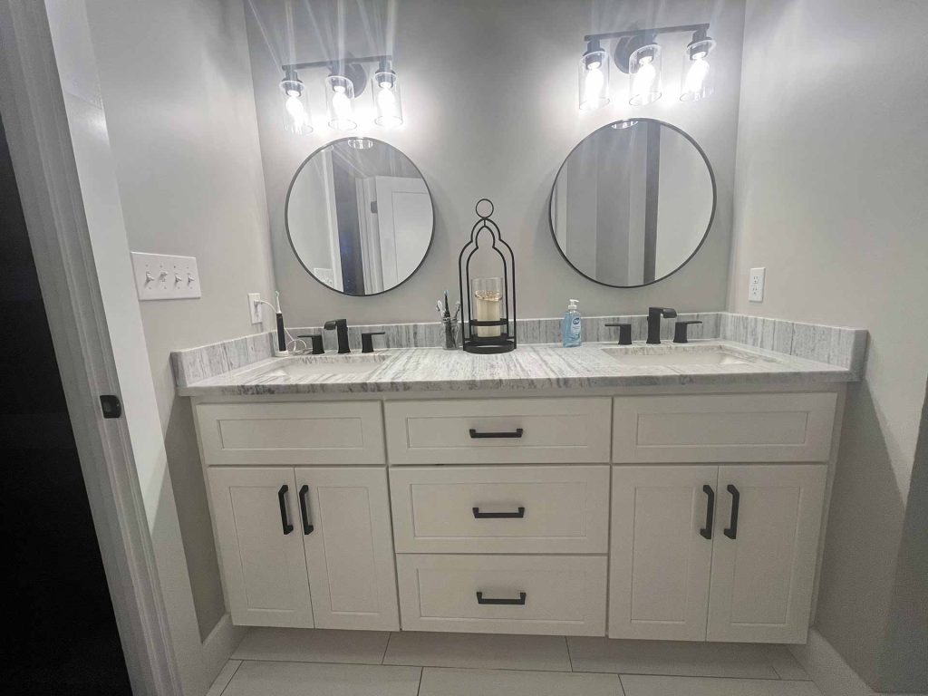 Custom Bathroom Cabinets in Michigan